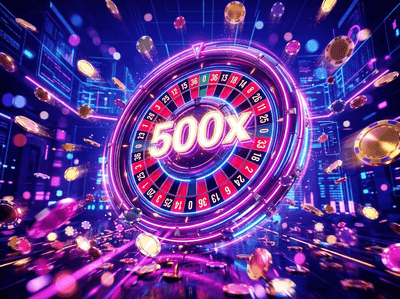 Luxury gold coins and digital slots display for Trromabet Casino
